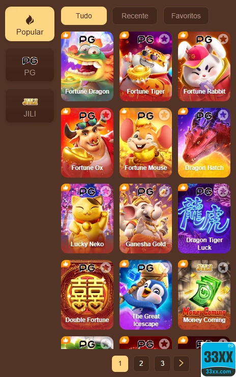 Jogos Certificados 33xx.com